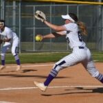 Klein Cain vs Houston Christian Softball Klein Cain junior Kannzas Haydel works to a Houston Christian hitter during the top of the third inning of their non-district matchup at KCHS on March 26, 2019.
